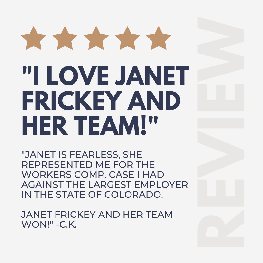Client review | The Frickey Law Firm