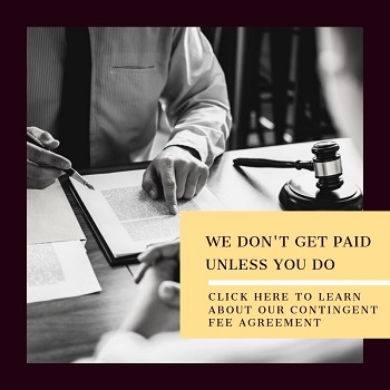 contingent fee agreement infographic